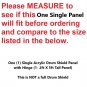 One Single Panel- 2ft. x 5 ft. Panel with Living Hinge for Drum Shields