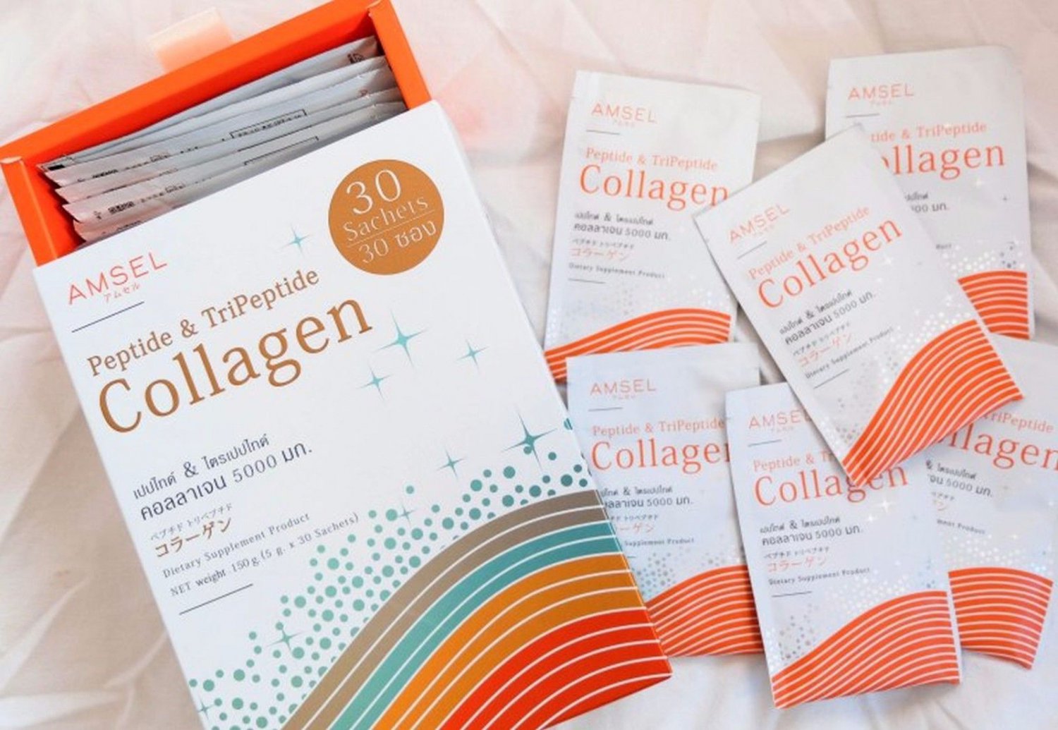 Amsel Peptide & TriPeptide Collagen 5000 mg 30 Sachets.Supplements Type