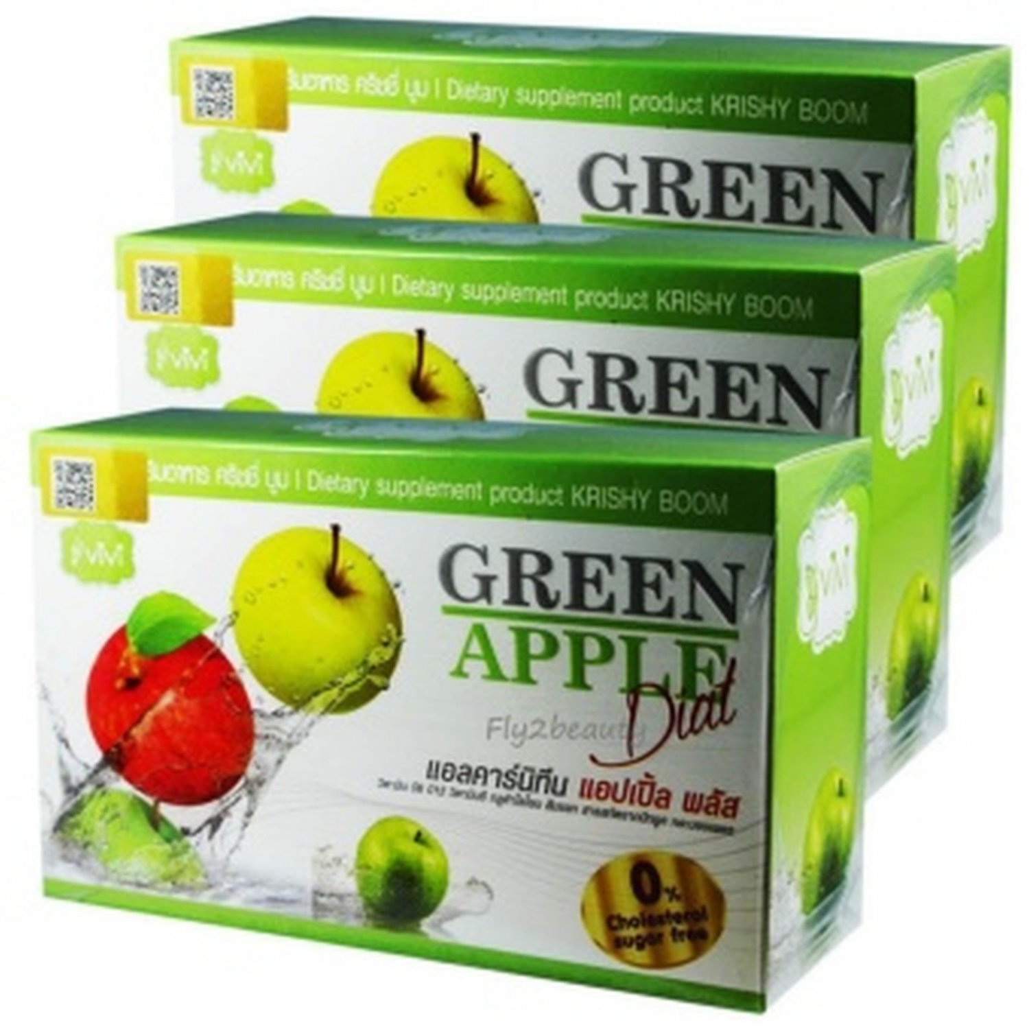 Vivi Green Apple Diet Green Apple Juice + Red Apple Juice Dietary ...