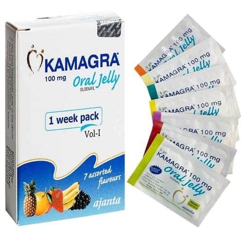 10 Pcs. New jelly 1 week pack 100 mg 1 Box 7 Sachets lowest price
