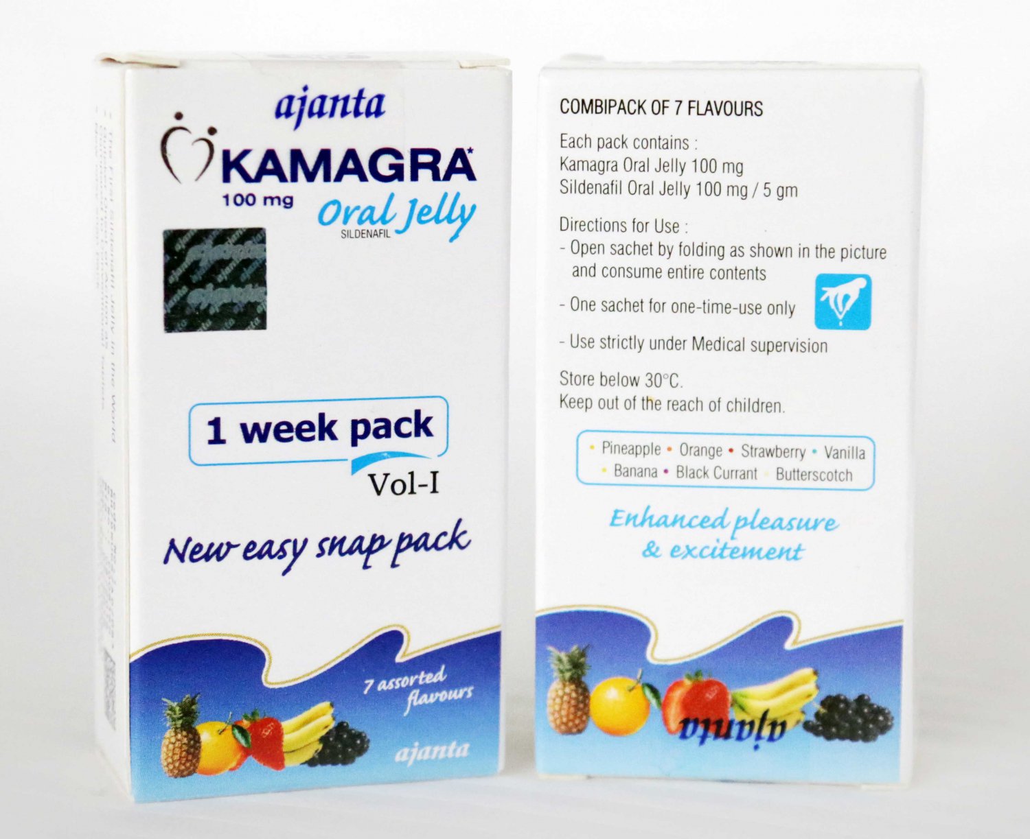 100 Pcs New jelly 1 week pack 100 mg lowest price Ship DHL Express
