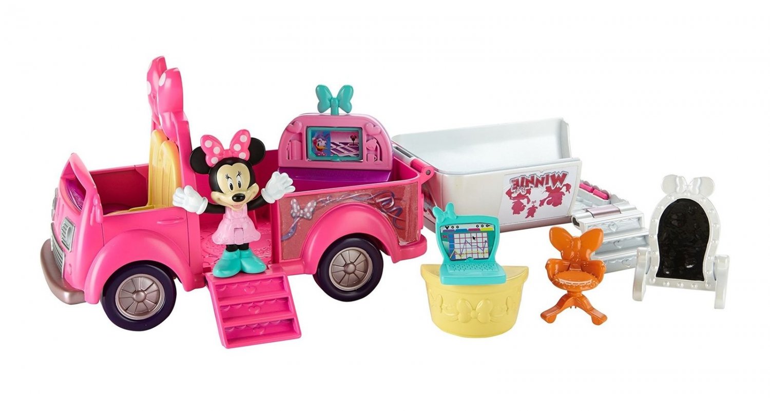 minnie mouse happy helper van