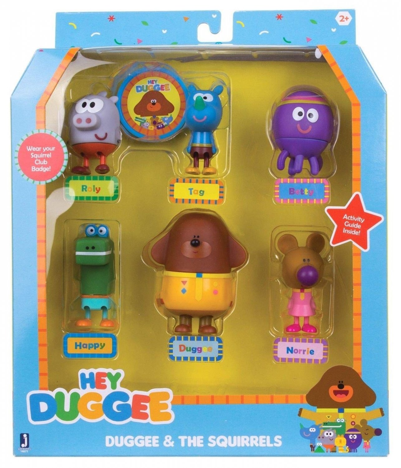 hey duggee and musical squirrels soft toy