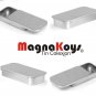 Silver Metal Slider Top Tin Containers - Crafts Geocache Storage By MagnaKoys®
