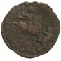 NG Ancient Roman Bronze Centenionalis Barbarian Coin Emperor Magnentius - 350 AD