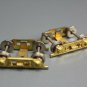 Vintage Brass HO Scale Overland 4-Wheel Trucks (1 pair)