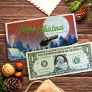 Santa Claus Dollar Bill. Real USD. Bankable & Spendable