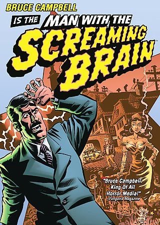 Man With The Screaming Brain (DVD, 2005)