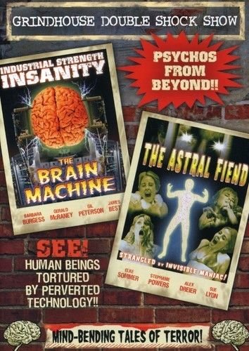 Grindhouse Double Shock Show: The Brain Machine/Astral Factor (DVD, 2007)