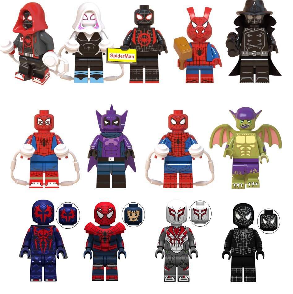 spider verse minifigures