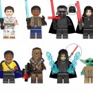 Rise of Skywalker Yoda Chewbacca Rey Finn Kylo Ren Lando Emperor Palpatine Minifigures
