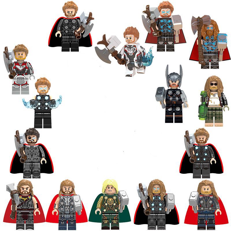 15pcs Thor Minifigures