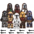 8pcs The Mandalorian Minifigures Compatible Lego Star Wars set