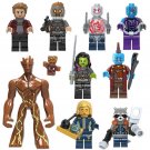 Guardians of the Galaxy Minifigures Lego Compatible Avengers character set