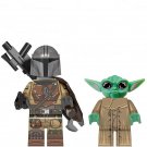 The Mandalorian Season 1 Mandalorian Baby Yoda Minifigures Star Wars set