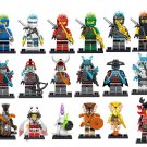 18pcs Ninjago season 11 set Minifigures Lego Toy