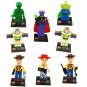 Buzz Lightyear Alien Jessie Woody Minifigures Lego Compatible Toy Story 3 set