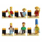 Marge Simpson Lisa Simpson Bart Simpson Minifigures Lego Compatible The Simpsons set