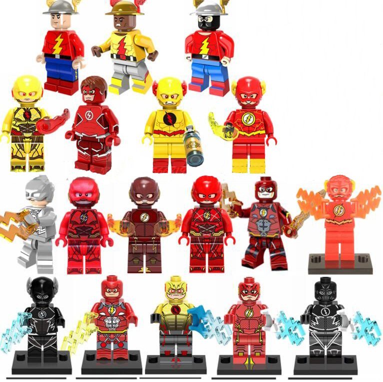 18pcs The Flash Minifigures Lego Justice League The Flash Set