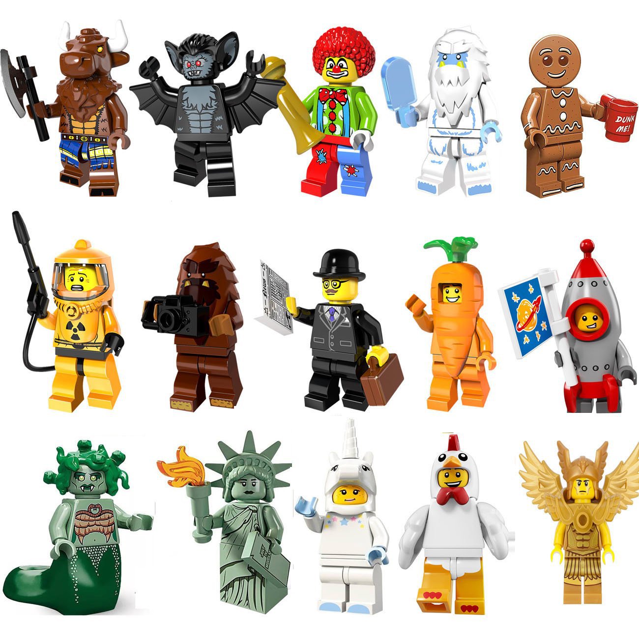 Minifigures Lego Compatible Minifigures Set