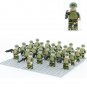 WW2 America Airborne Division Minifigures Lego Compatible Military Soldiers