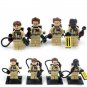 Ghostbusters Minifigures Peter Venkman Winston Zeddmore Egon Spengler Lego compatible movie set