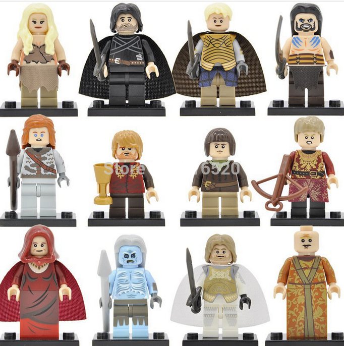 Game of Thrones Minifigures Lego Compatible Game of Thrones Season 8