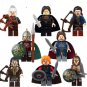Aragorn II Theoden Faramir Gondor soldiers Minifigures Lego Compatible The Lord of the Ring set