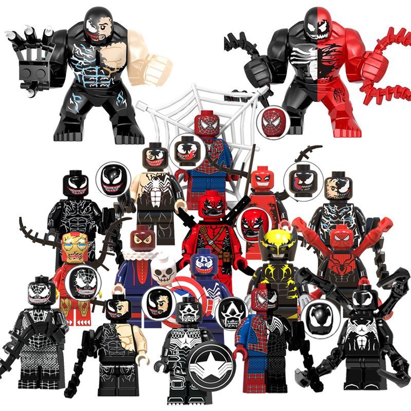 venom head lego set