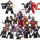18pcs Venom Edward Brock Minifigures Lego Compatilbe Venom Minifigure