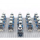 Clone Trooper Captain Rex Commander Wolffe Minifigures Lego Compatible Star Wars set