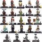 Jack Gibbs Barbossa Elizabeth Swann Minifigures Lego Compatible Pirates of the Caribbean set