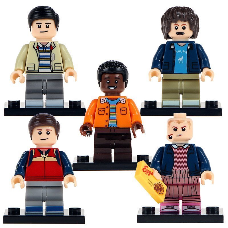 Joyce Byers Eleven Lucas Mike Minifigures Lego Compatible Stranger Things set