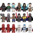 Rey Finn Kylo Ren Drak Rey Lando Chewbacca Minifigures Lego Star Wars 9 Toy