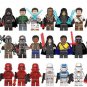 Rey Finn Kylo Ren Drak Rey Lando Chewbacca Minifigures Lego Star Wars 9 Toy