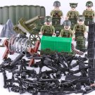 WW2 American 101st Airborne Division Minifigures Lego Compatible WW2 American Soldier