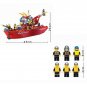 Fireboat City Fire Rescue Fireman Lego Compatible City Rescue set