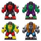Bruce Banner Hulk Minifigures Lego Compatible Super Hero Hulk Minifigure