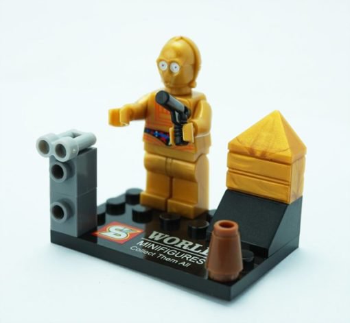 C-3PO Minifigures Lego Compatible Star Wars Rebel A-Wing Starfighter C3PO