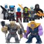 Nebula Gamora Corvus Glaive Thanos Minifigures Lego Compatible Super Heroes set