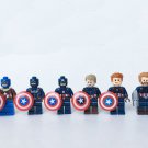 Captain America Avengers 2020 Minifigures Lego Compatible Captain America Minifigure