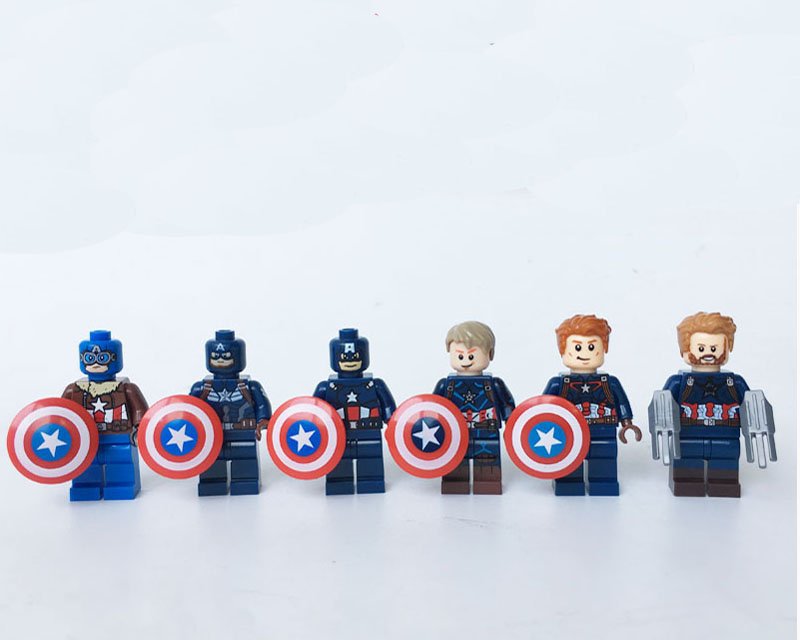 captain america minifigures