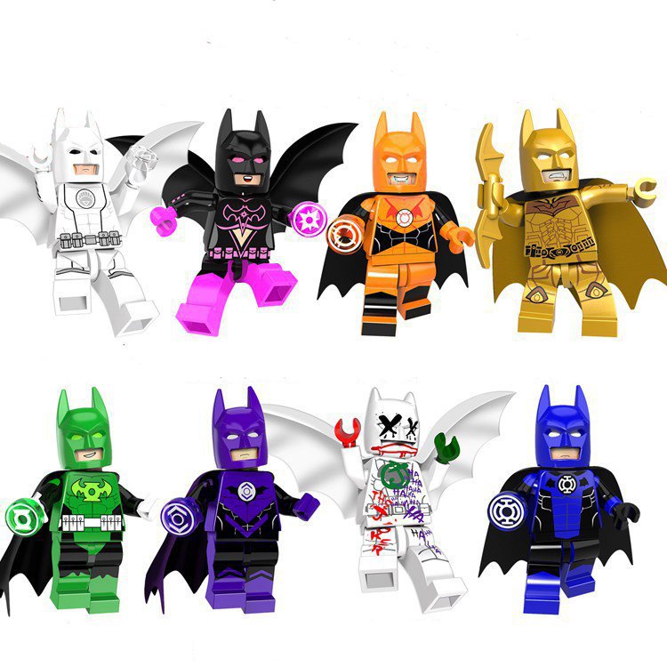 Batman Minifigures Set Lego Compatible DC Superhero Batman Minifigure