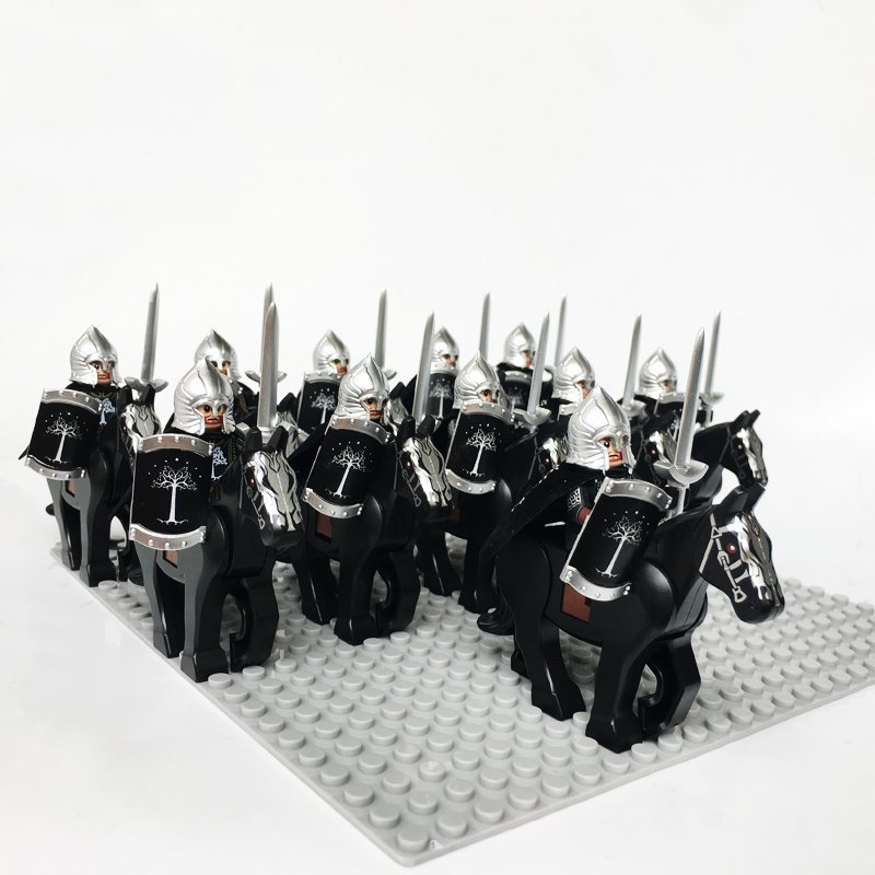 Gondor Knight Minifigures Set Lego Compatible The Lord Of The Rings movie Minifigure