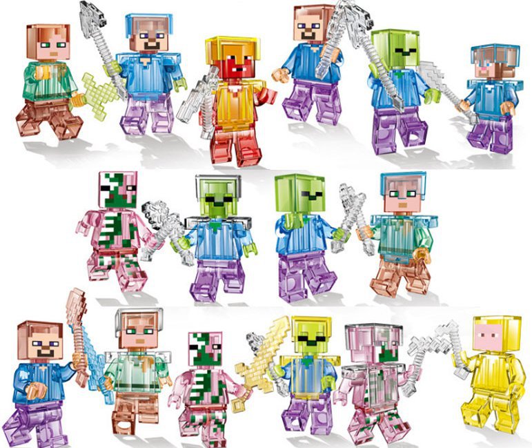 sl toys minecraft minifigures