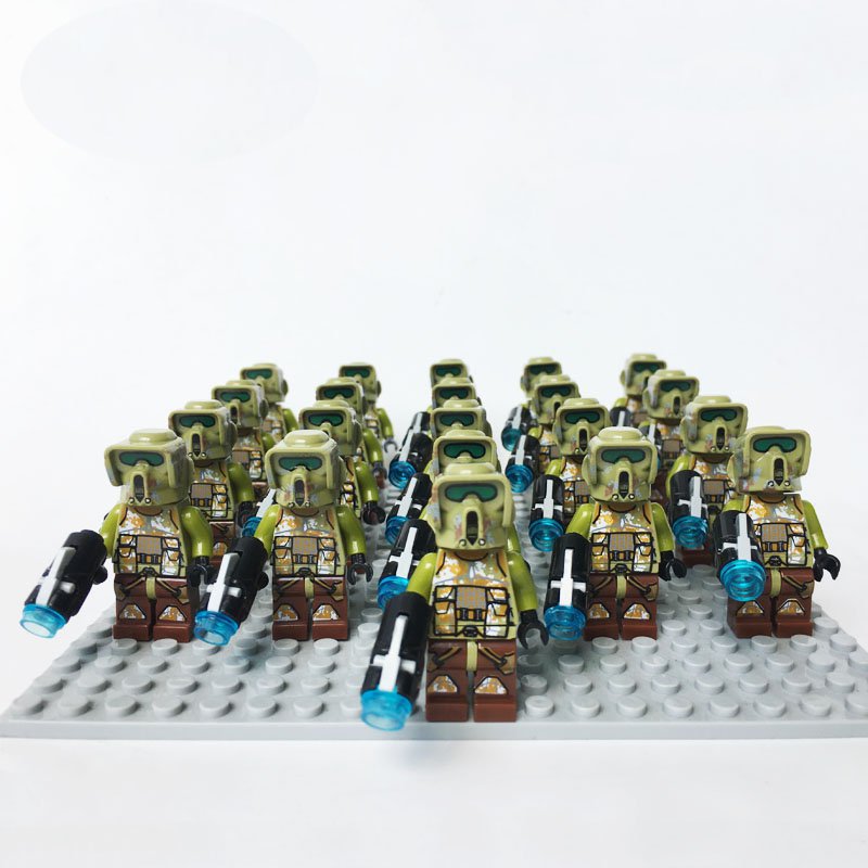 Kashyyyk Clone Trooper Army Minifigures Lego Compatible AT-AP Walker Minifigure