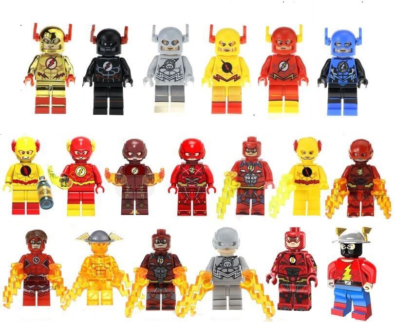 The Flash Season Tv Minifigures Lego Compatible Dc Super Heroes Set