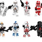 Star Wars The Rise of Skywalker Clone Troopers Minifigures Lego Compatible Clone Troopers set