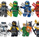 Princess Harumi Zane Jay Kai Cole Minifigures Lego Compatible Ninjago Set