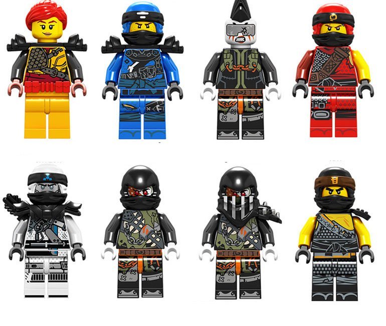 Skylor Cole Jet Jack Muzzie Skullbreaker Minifigures Lego Compatible Ninjago 2020